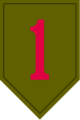 1st Infantry Division SSI (1918-2015)