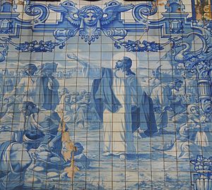 Archivo:Azulejos da Igreja de Santa Efigênia - Jesus