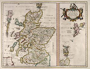 Archivo:Blaeu - Atlas of Scotland 1654 - SCOTIA ANTIQUA - Old Scotland