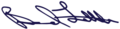 Brad Little signature