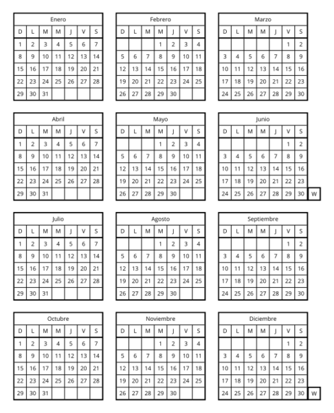 CalendarioMundial