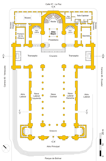 Archivo:Catedral de Medellin-Plano General