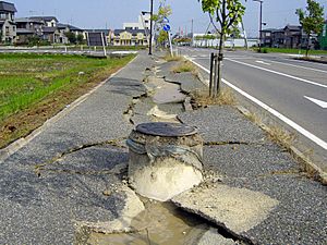 Archivo:Chuetsu earthquake-earthquake liquefaction1