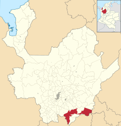 Sonsón ubicada en Antioquia