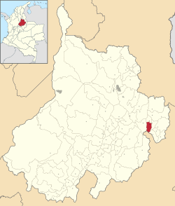 San José de Miranda ubicada en Santander (Colombia)
