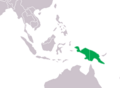 Crocodylus novaeguineae Distribution