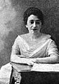 Elvira Santa Cruz Ossa, 1918