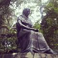 Estatua de Amelia Denis De Icaza ubicada en el mirador de la cima del Cerro Ancón en Ciudad de Panama- 2013-11-18 15-36