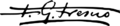 Firma de Fernando Gómez Fresno, Blanco y Negro, 20-10-1906