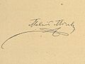 Firma de Melesio Morales
