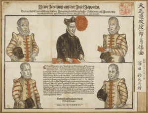 Archivo:First Japanese Embassy to Europe 1586