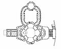 Jan Santini Aichel - Křtiny ground plan