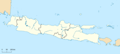 Depok ubicada en Isla de Java