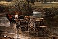 John constable, il carro di fieno, 1821, 04