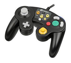 Archivo:LodgeNet-Nintendo-GameCube-Controller