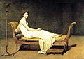 Madame Récamier painted by Jacques-Louis David in 1800