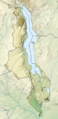 Malawi relief location map