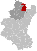 Manhay Luxembourg Belgium Map.svg