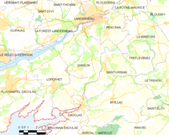 Map commune FR insee code 29045.png