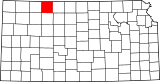 Map of Kansas highlighting Norton County.svg