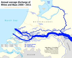 Archivo:Map of the annual average discharge of Rhine and Maas 2000-2011 (EN)