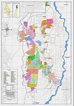 Archivo:Mapa Urbano Villa del Rosario
