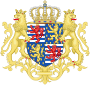 Middle coat of arms of the Grand Duke of Luxembourg (2000).svg