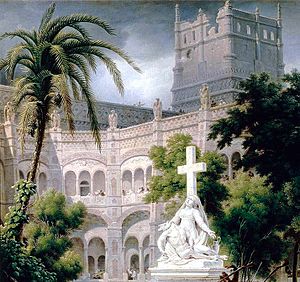 Archivo:Monasterio de Santa Engracia (Lejeune)