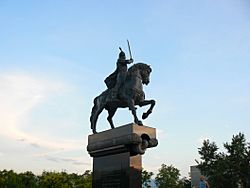 Archivo:Monument of Khan Krum in Plovdiv