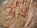 Mortadella tagliata