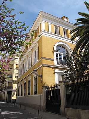 Archivo:Museo de Historia de Madrid-Casa-Palacio Marqués de Viluma-Fachada trasera