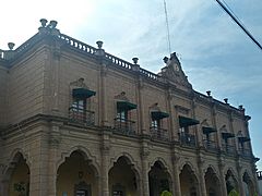 Palacio Municipal de Huichapan, Huichapan, Hidalgo, México. a