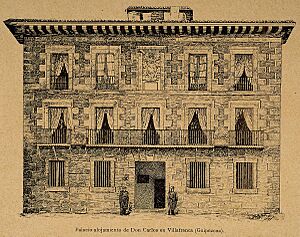 Archivo:Palacio de Villafranca de Oria (Ordizia); propriedad de Tirso de Olazábal y Lardizábal