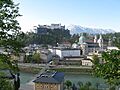 Panoramic view of Salzburg