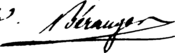 Pierre-Jean de Béranger Signature.png