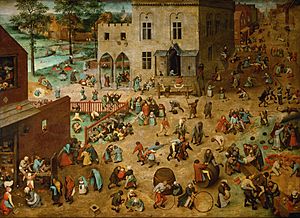 Archivo:Pieter Bruegel the Elder - Children’s Games - Google Art Project