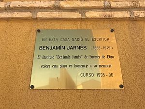 Archivo:Placa Benjamin Jarnes Millan