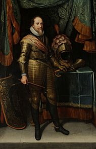 Archivo:Portret van Maurits, prins van Oranje Rijksmuseum SK-A-255