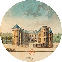 Archivo:Rambouillet château1 dessin