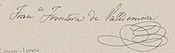 Signature from Francisco Frontera de Valldemosa (cropped).jpg