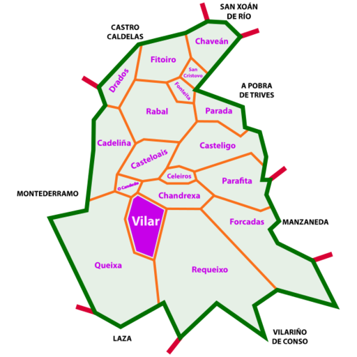 Vilar Chandrexa de Queixa Ourense