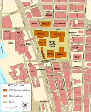 Archivo:WTC Building Arrangement and Site Plan