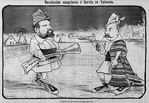 Archivo:1903-06-18, Gedeón, Revolución sangrienta ó Servia en Valencia