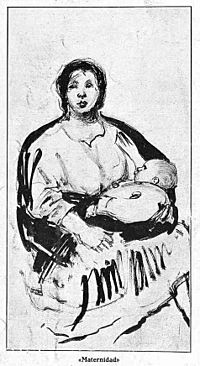 Archivo:1923-02-24, La Esfera, Maternidad, Sancha