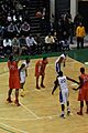 20130126 Jahlil Okafor shooting a free throw at Simeon-Whitney Young game