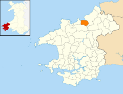 2024 Wales Pembrokeshire Community Newport map.svg