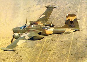 Archivo:A-26A 609SOS near NKP 1969