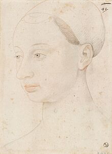 Agnès Sorel - portrait anonyme d'après Jean Fouquet.jpg