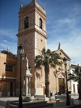 Iglesia de Albuixech y la fuente de San Ramón Nonato