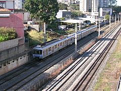 Belo Horizonte metro train